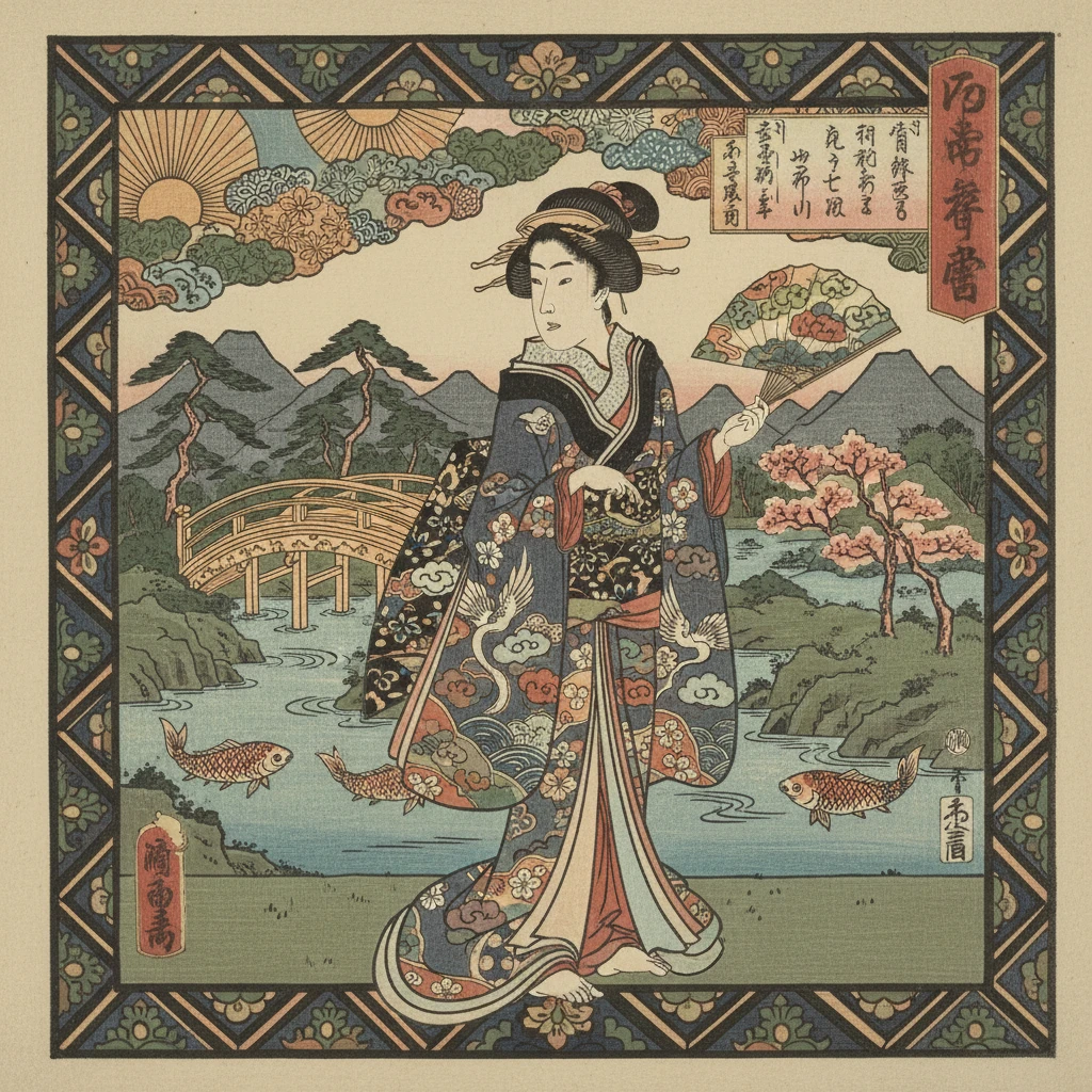 浮世絵風