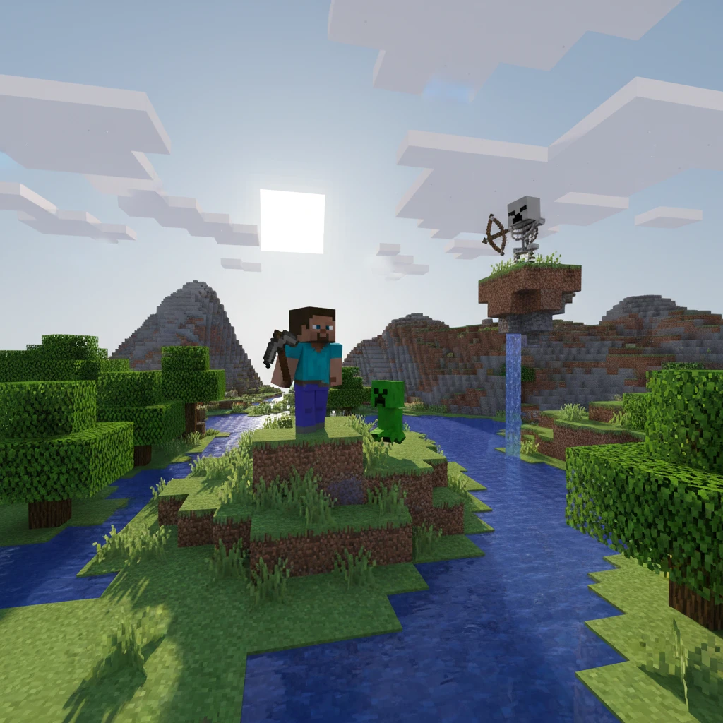 マインクラフト風